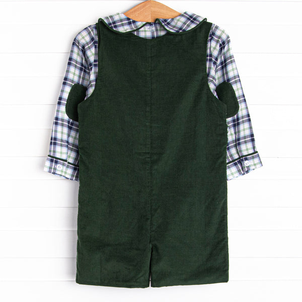 Bleu: Conrad Smocked Shortall, Blue