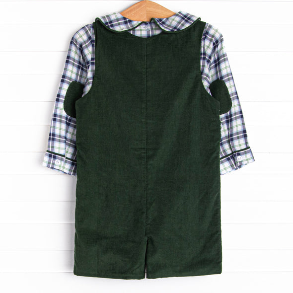 Bleu: Conrad Smocked Shortall, Blue