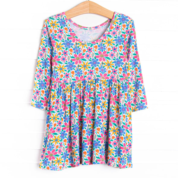 Groovy Garden Bamboo Play Dress, Purple