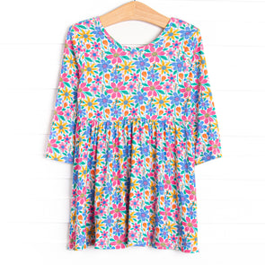 Groovy Garden Bamboo Play Dress, Purple