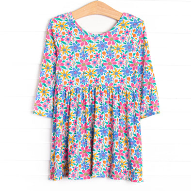 Groovy Garden Bamboo Play Dress, Purple
