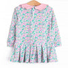 Backhand Blooms Tennis Dress, Green