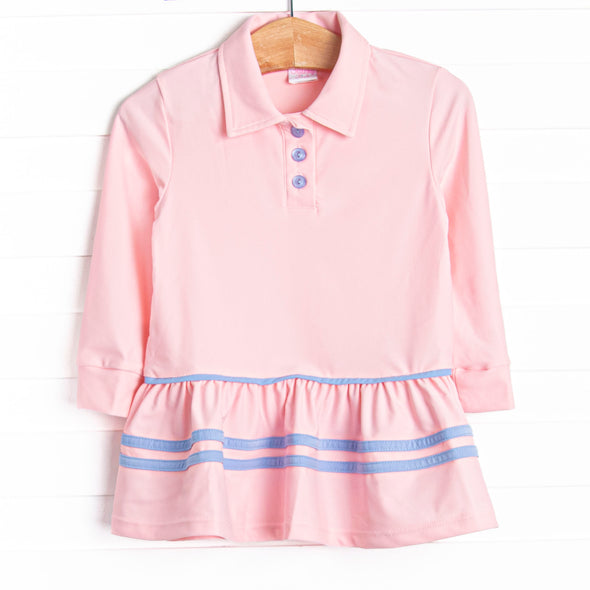 Darling Drive Tennis Dress, Pink