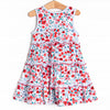 Bound To Bloom Sleeveless Dress, Red
