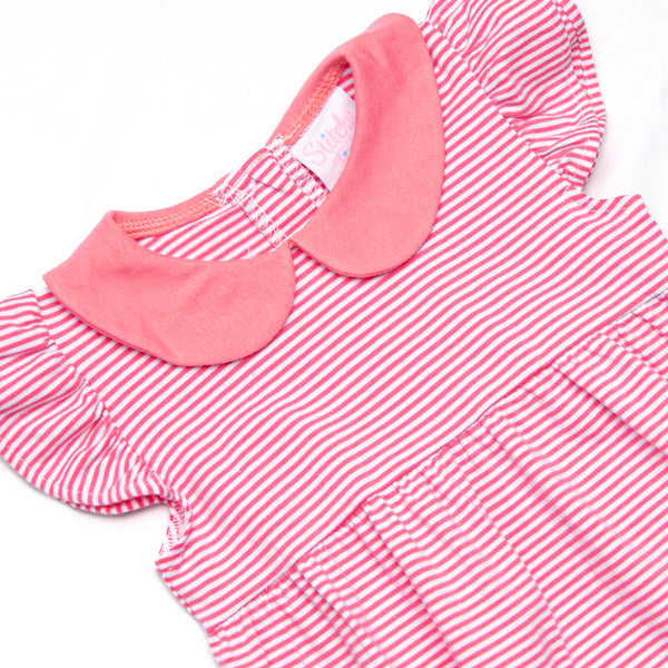 Pippa Bubble, Flamingo Pink Stripe