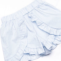 Coastal Living Ruffle Short Set, Blue
