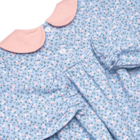 Path to the Primrose Collared Dress, Blue