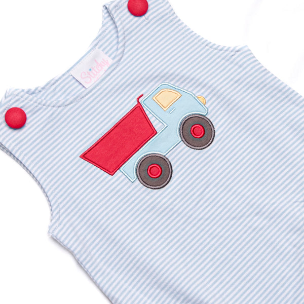Heavy Haul Applique Bubble, Blue Stripe