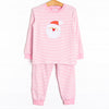 Jolly St. Nick Applique Soft Set, Pink