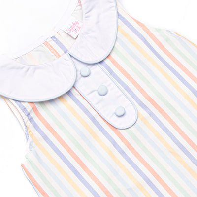 Coastal Living Collared Dress, Blue