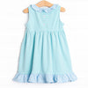 Mint to Be Sleeveless Ruffle Dress, Green