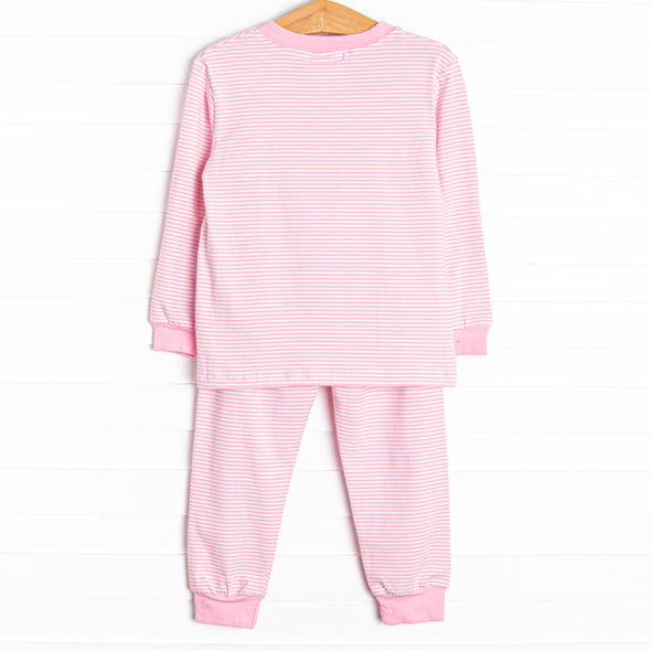 Jolly St. Nick Applique Soft Set, Pink