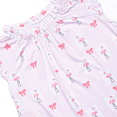 Flirty Flamingo Bamboo Night Gown, Pink