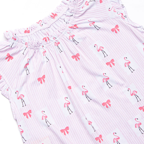Flirty Flamingo Bamboo Night Gown, Pink