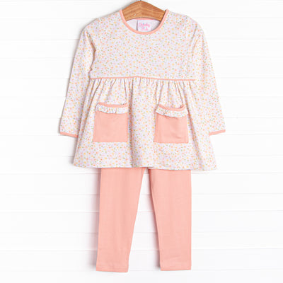 Autumn Breeze Legging Set, Yellow
