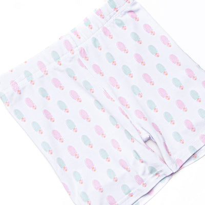 Pastel Pops Bamboo Pajama Short Set, Pink