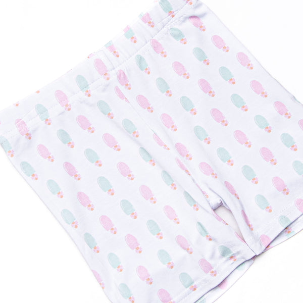 Pastel Pops Bamboo Pajama Short Set, Pink