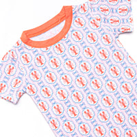 Hampton Harbor Bamboo Pajama Short Set, Pink
