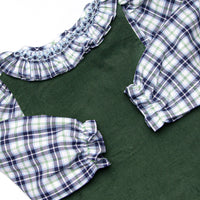 Bleu: Cordelia Smocked Dress Set, Blue