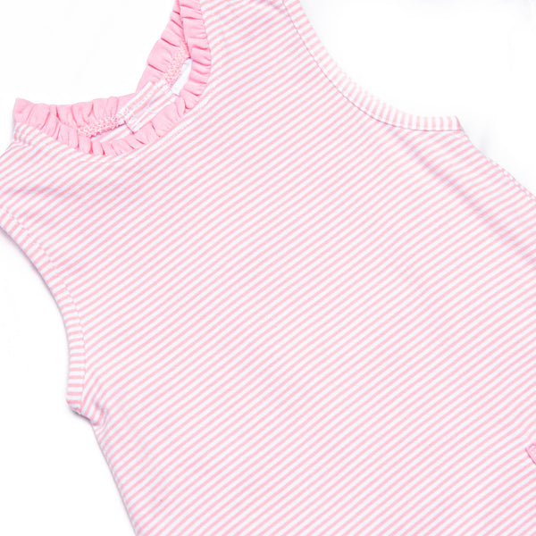 Grace Pocket Dress, Pink Stripe