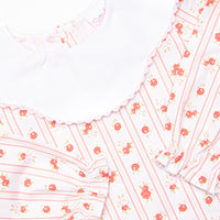 Vintage Rose Diaper Set, Pink