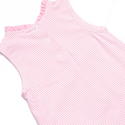 Grace Pocket Dress, Pink Stripe