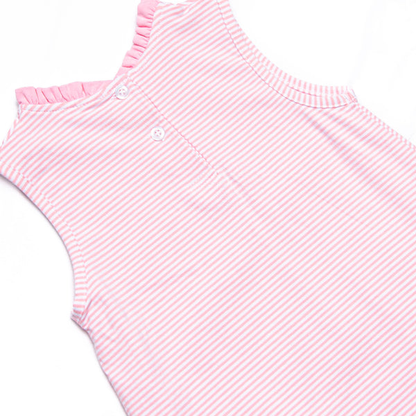 Grace Pocket Dress, Pink Stripe