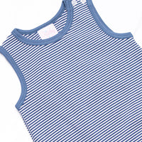 Georgie Bubble, Denim Blue Stripe