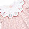 Balsam Beauty Embroidered Dress, Red