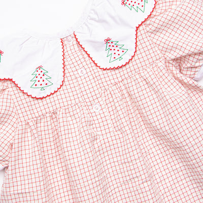 Balsam Beauty Embroidered Bubble, Red