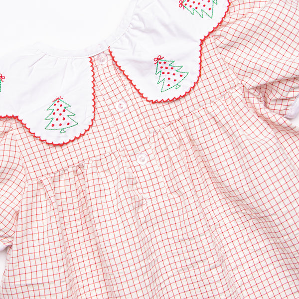 Balsam Beauty Embroidered Bubble, Red