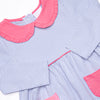 Lydia Pocket Dress, Periwinkle Stripe