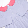 Lydia Pocket Dress, Periwinkle Stripe