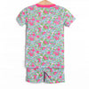 Water Lily Lady Bamboo Pajama Short Set, Green