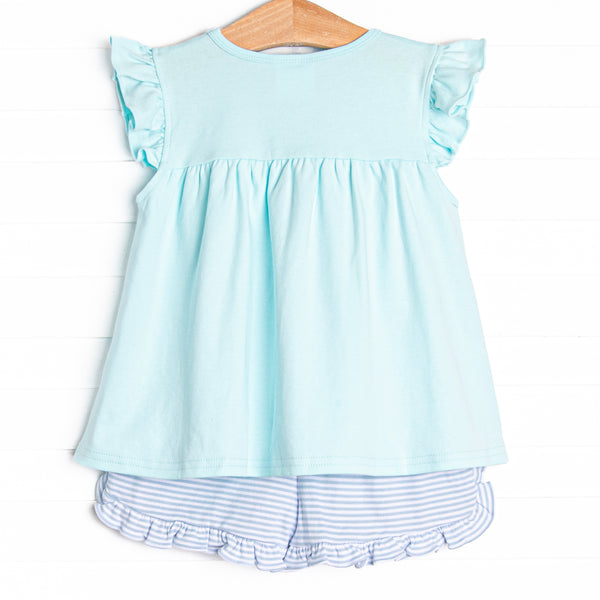 Caitlyn Pima Short Set, Mint