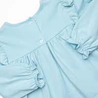 Tahoe Teal Bloomer Set, Blue