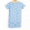 Counting Sheep Bamboo Pajama Short Set, Blue
