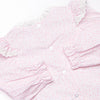 Bleu: Merritt Embroidered Diaper Set, Pink