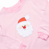 Jolly St. Nick Applique Soft Set, Pink