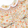 Bushel of Buds Smocked Legging Set, Orange
