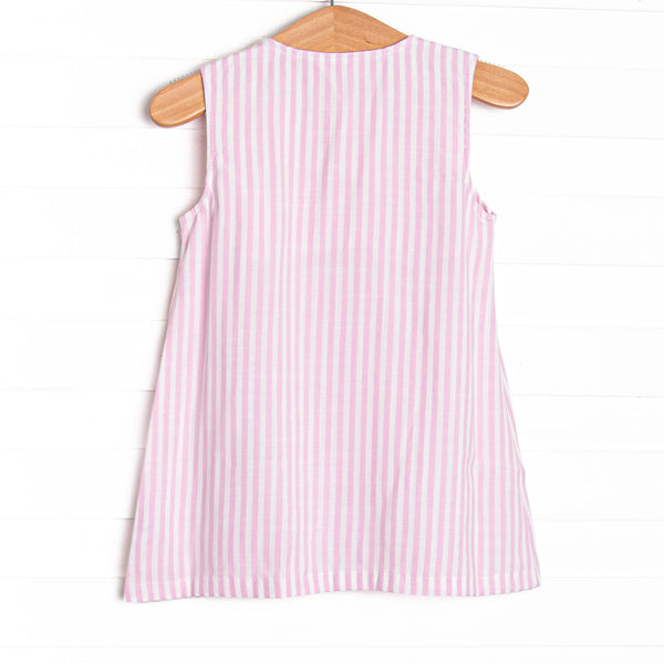 Cool Off Cart Applique Dress, Pink