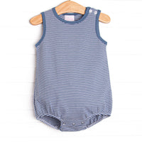 Georgie Bubble, Denim Blue Stripe