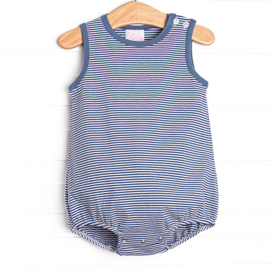 Georgie Bubble, Denim Blue Stripe