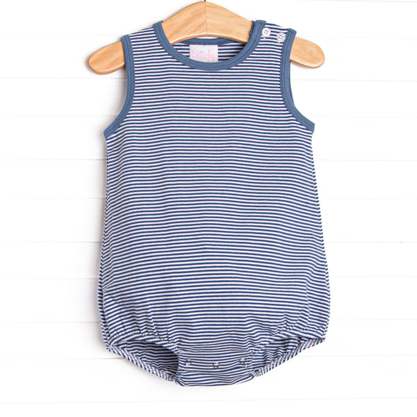 Georgie Bubble, Denim Blue Stripe