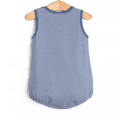 Georgie Bubble, Denim Blue Stripe