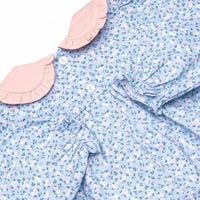 Path to the Primrose Collared Diaper Set, Blue