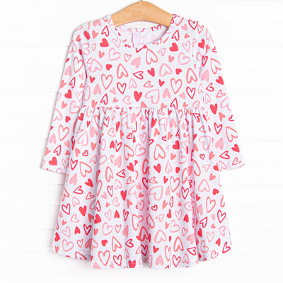 I Heart You Dress, Pink