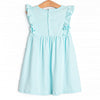 Lillie Flutter Pima Dress, Mint