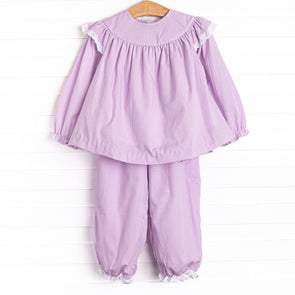 Plum Crazy Pant Set, Purple