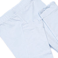 Pondside Picnic Collared Legging Set, Blue Gingham